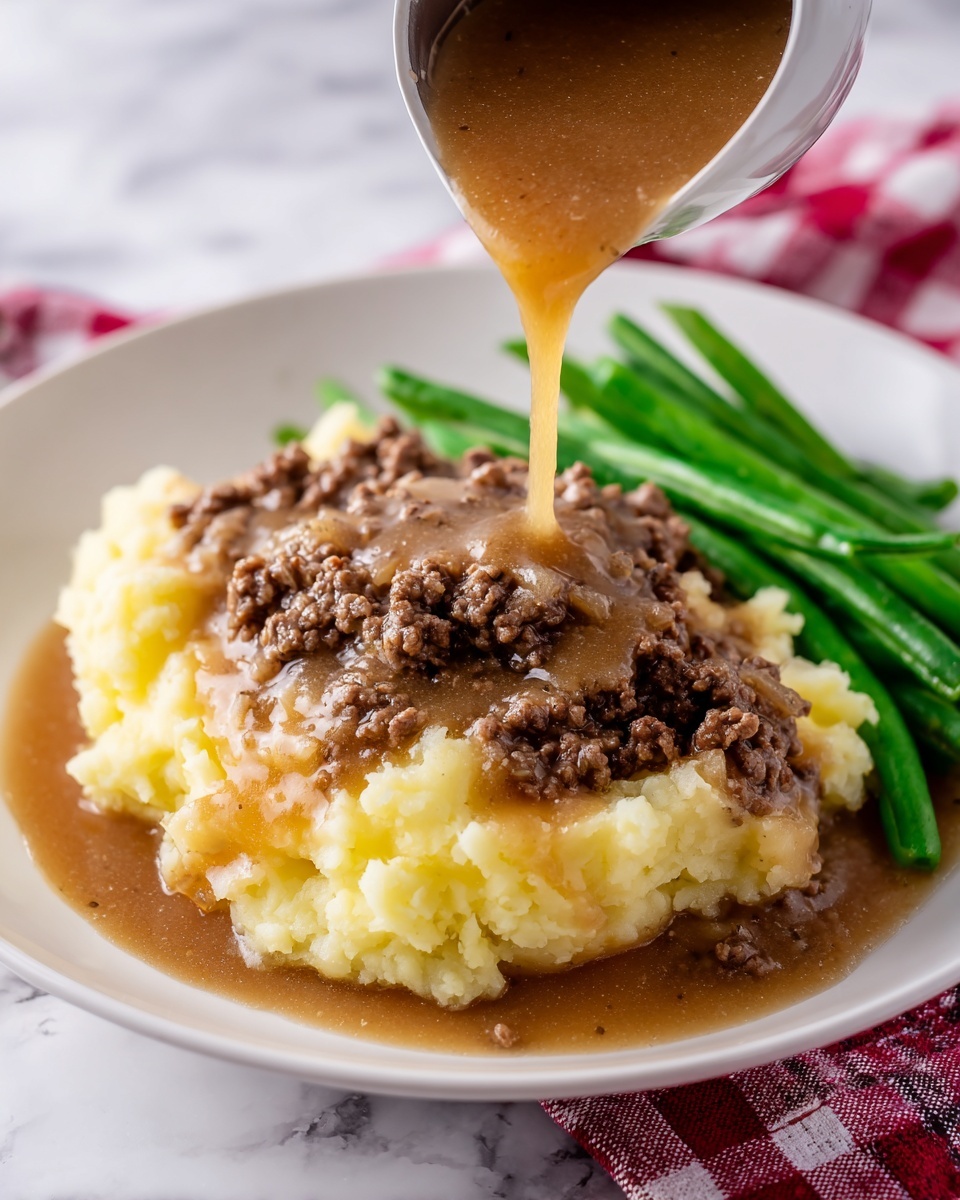 Beef Gravy Potatoes Recipe - Recipe Image
