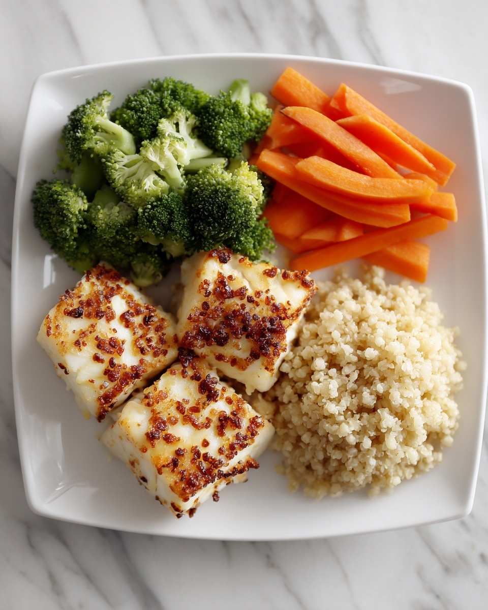 Seared Fish with Quinoa and Veggies Recipe - Recipe Image