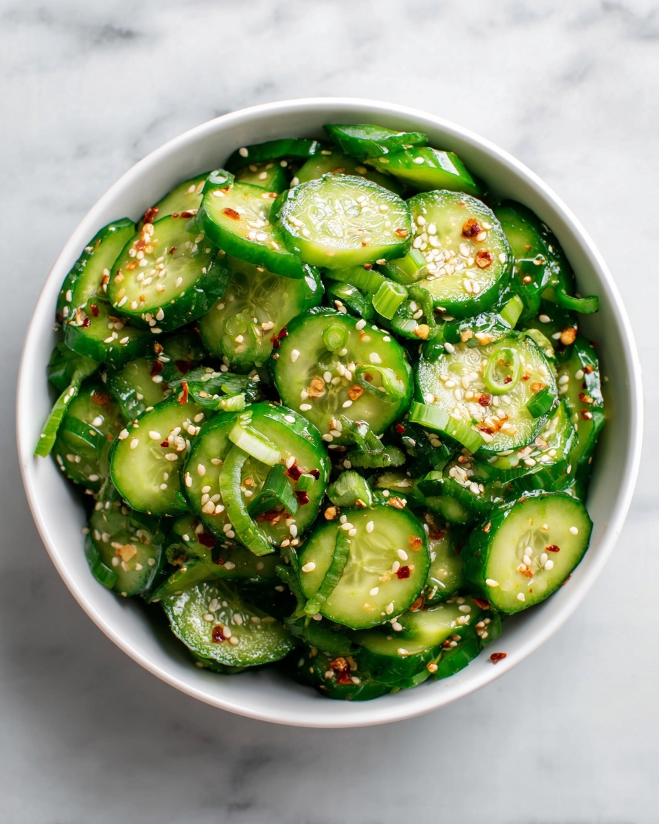 Asian Cucumber Salad Recipe - Recipe Image