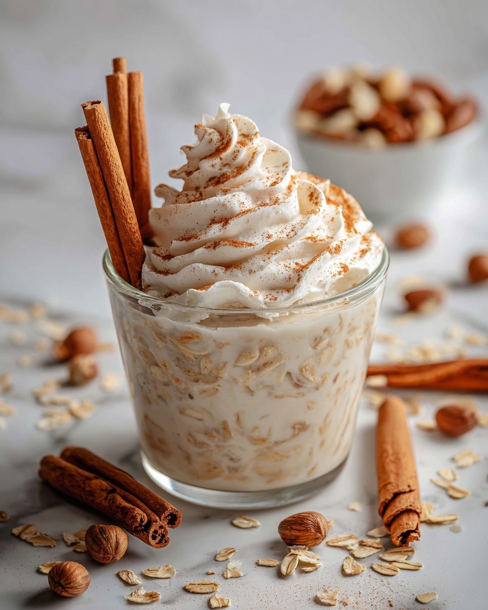 Cinnamon Roll Overnight Oats Recipe - Recipe Image