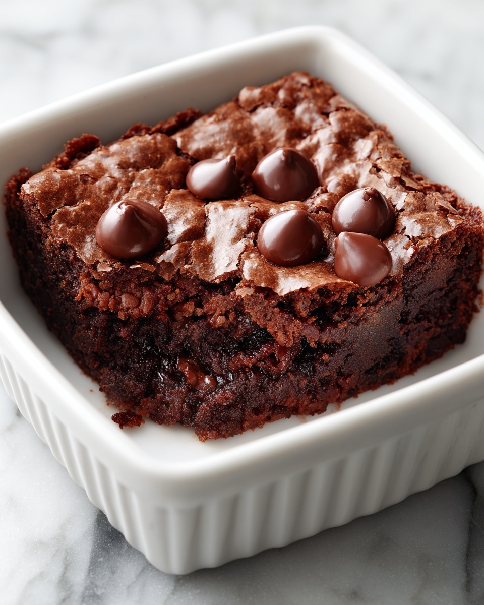 Brookie For One Recipe - Recipe Image