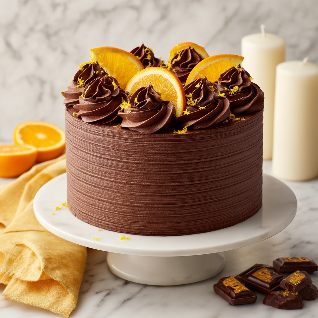 Chocolate Orange Cake Recipe - Recipe Image