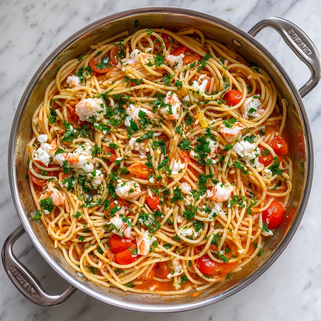 Buttered Lobster Pasta Recipe - Recipe Image
