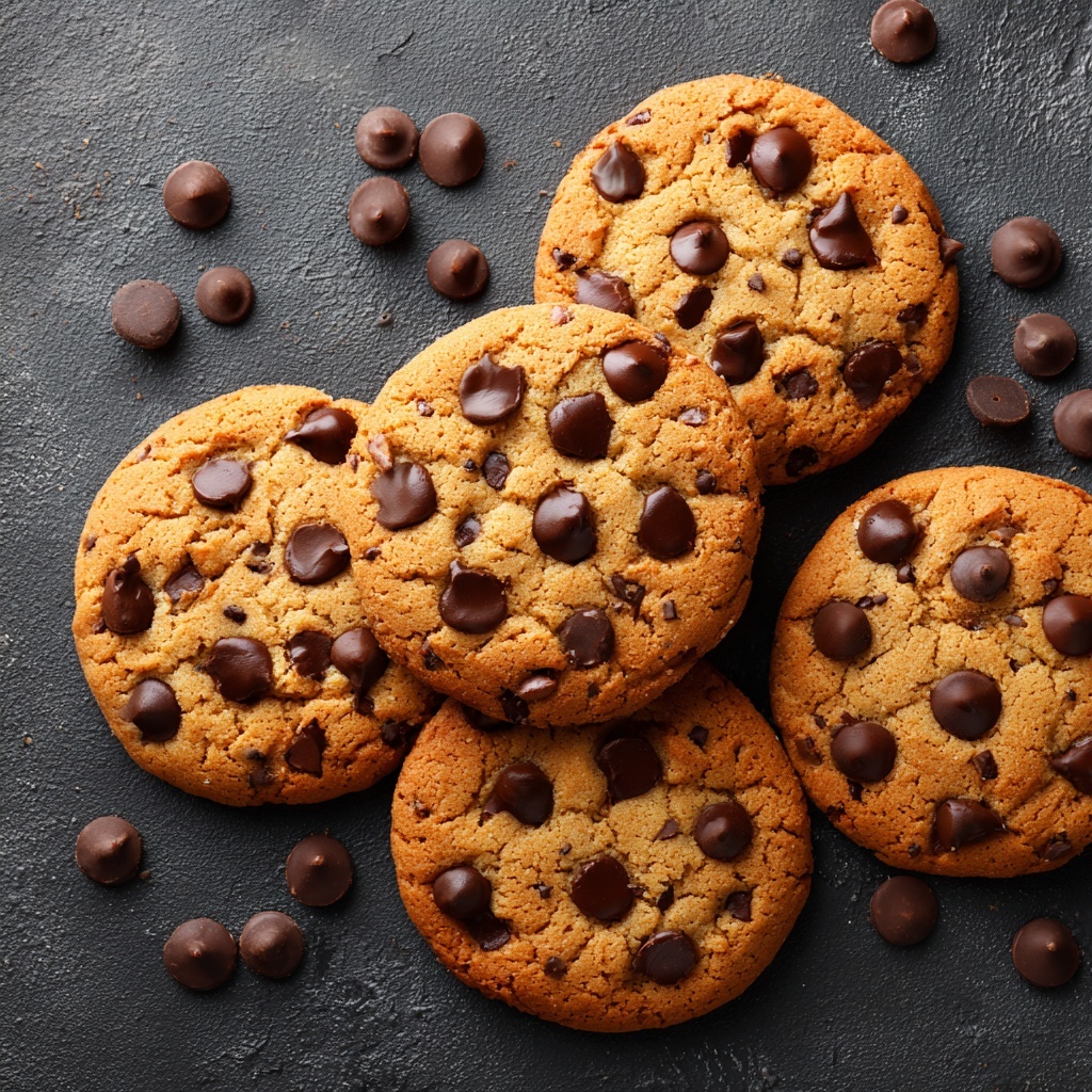 Espresso Chocolate Chip Cookies Recipe - Recipe Image