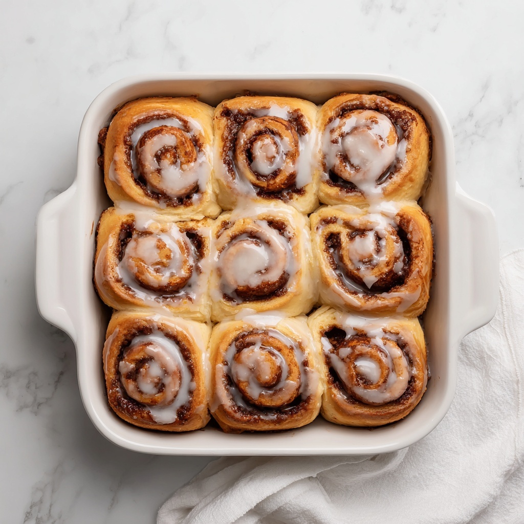 Apple Pie Cinnamon Roll Bake Recipe - Recipe Image