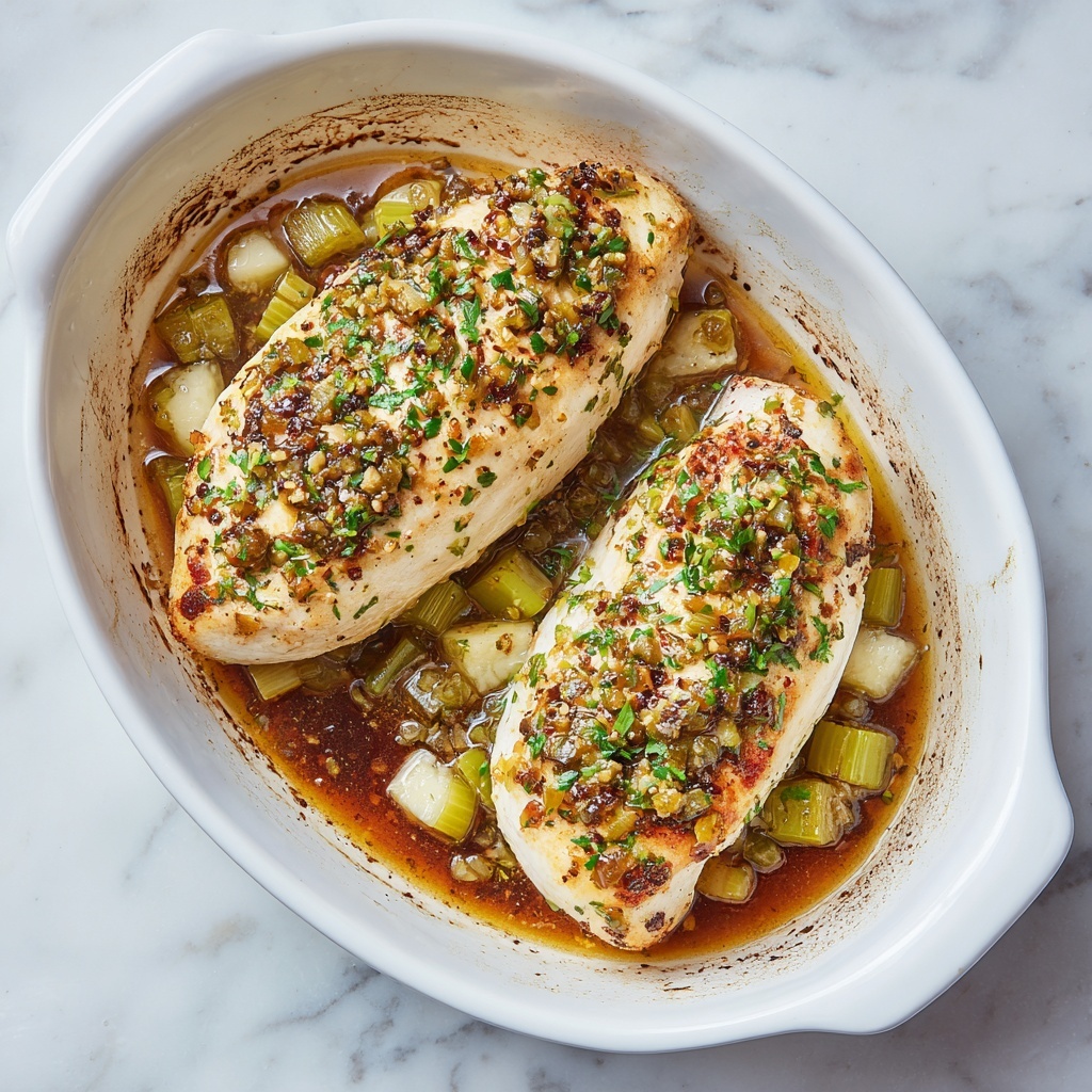 French Onion Stuffed Chicken Recipe - Recipe Image