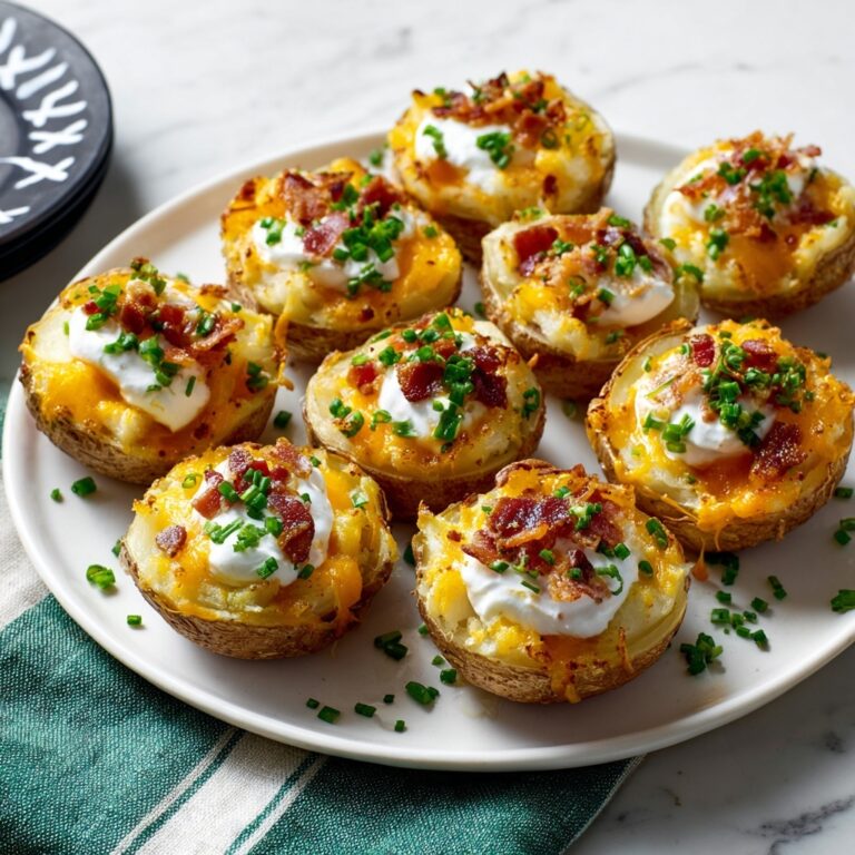 Cheesy Baked Potato Cups Recipe