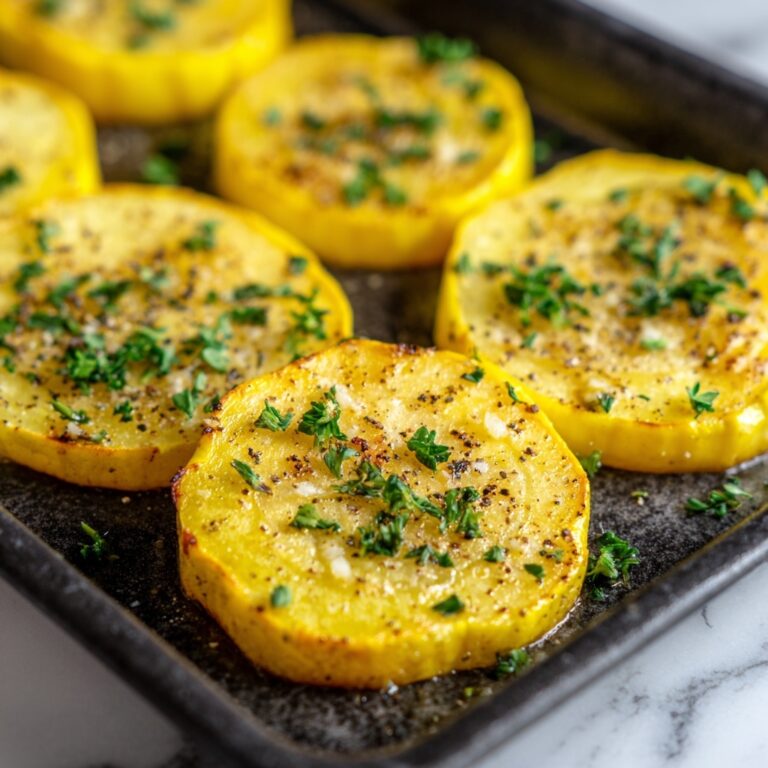 Roasted Summer Squash with Parmesan and Panko Recipe