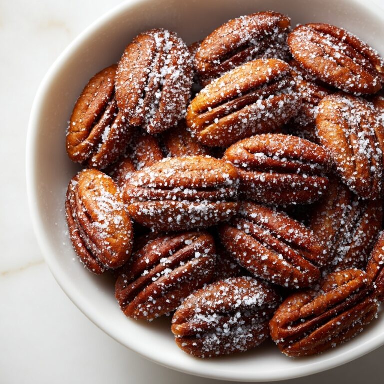 Stovetop Maple Candied Pecans Recipe