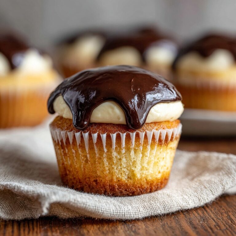 Daddy’s Boston Cream Cupcakes Recipe