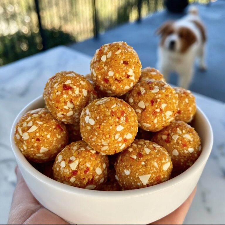 Apple and Carrot Balls for Dogs Recipe
