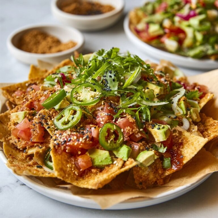 Poke Nachos with Spicy Tuna Recipe