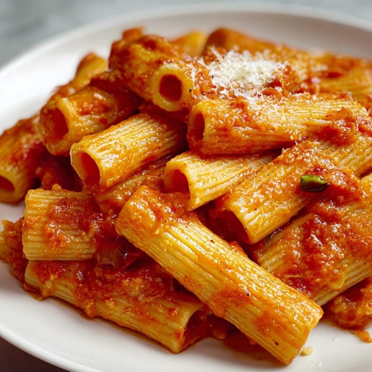 Delicious Spicy Rigatoni Pasta Recipe