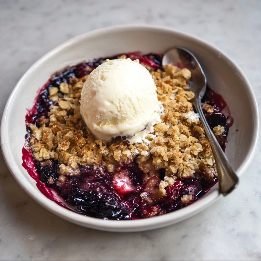 Mixed Berry Crisp Recipe - Recipe Image
