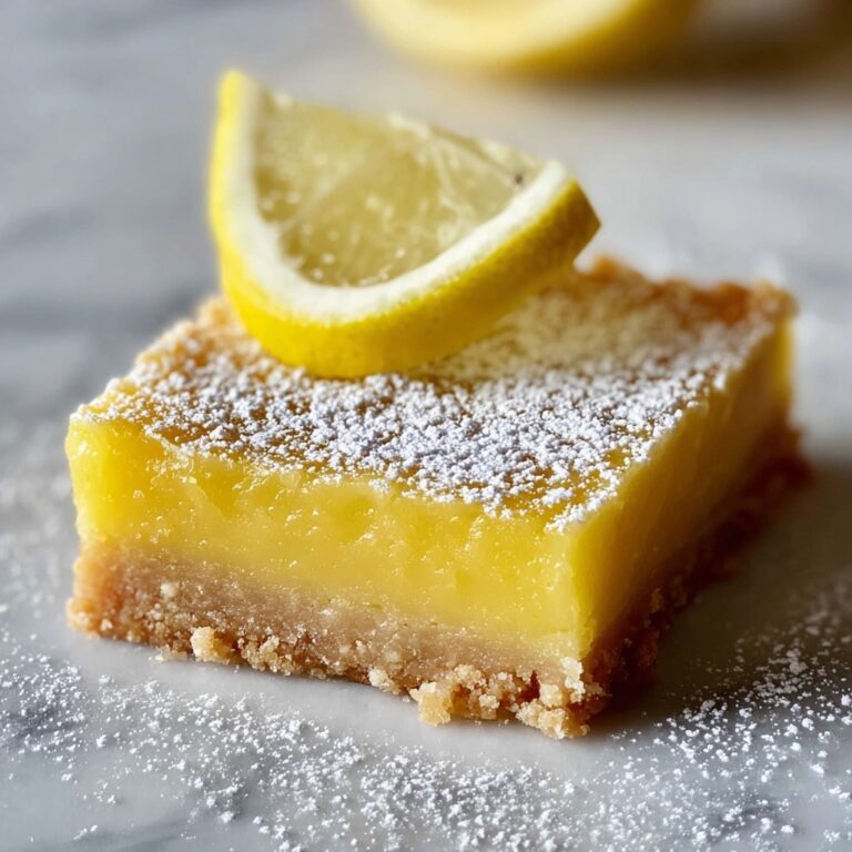 Classic Lemon Bars Recipe