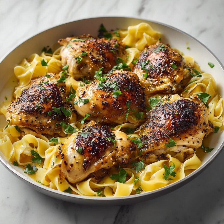 One-Pan Chicken with Buttered Noodles Recipe