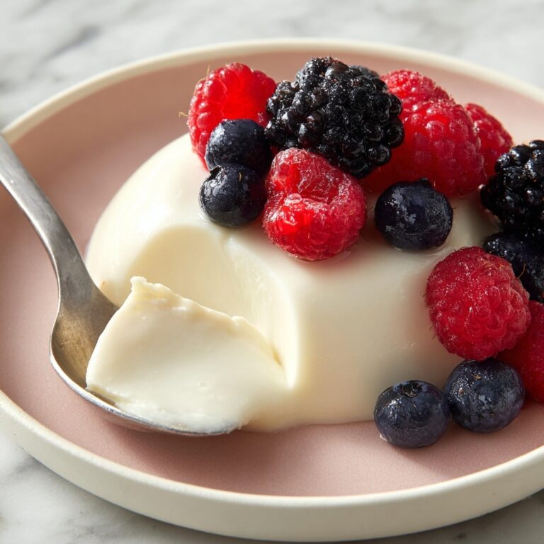 Creamy Vanilla Panna Cotta Recipe