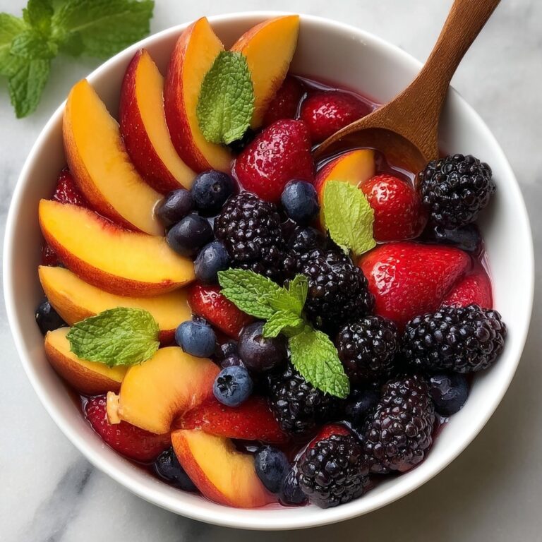 Peach Berry Fruit Salad: A Refreshing Summer Recipe