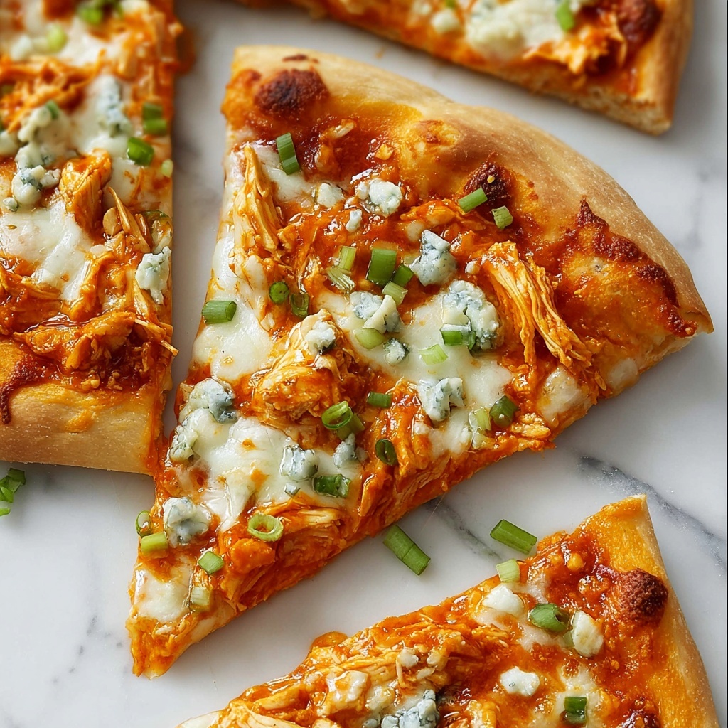 Buffalo Chicken Pizza Recipe - Recipe Image