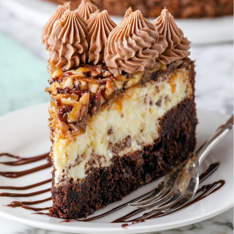 Outrageous Chocolate Coconut Cheesecake Recipe