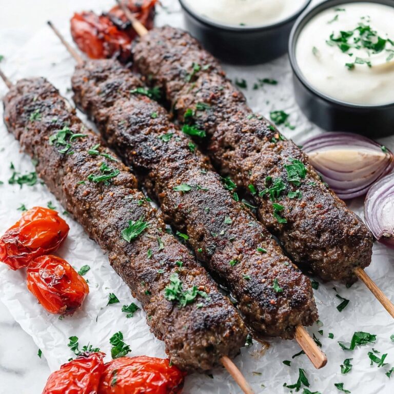 Middle Eastern Kofta Kebabs Recipe