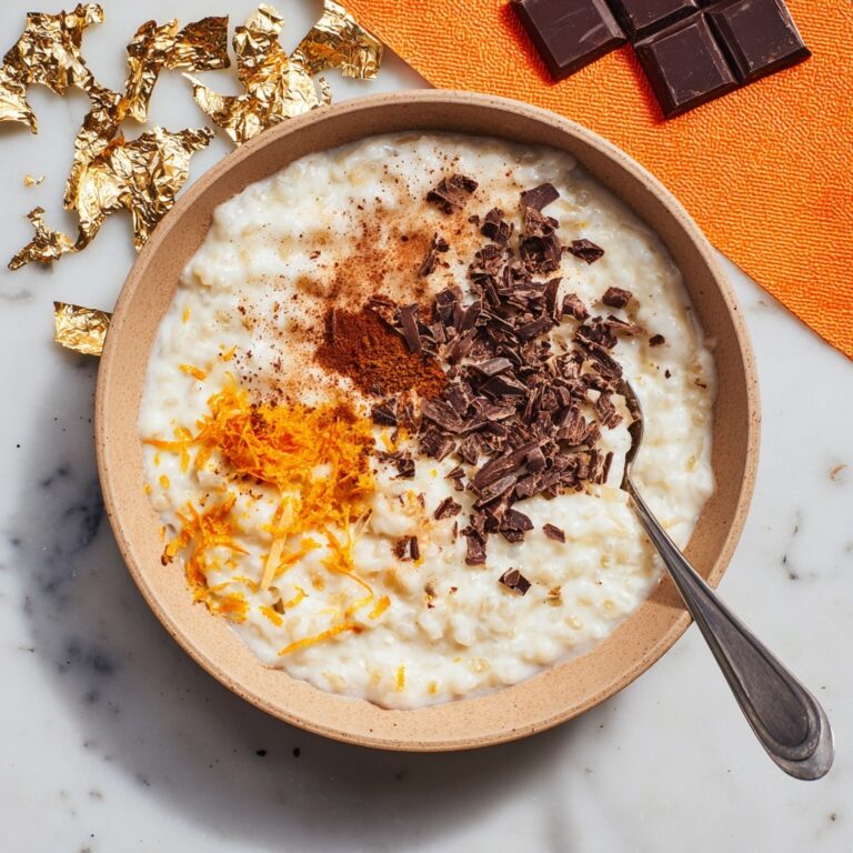 Creamy Orange-Infused Rice Pudding Recipe