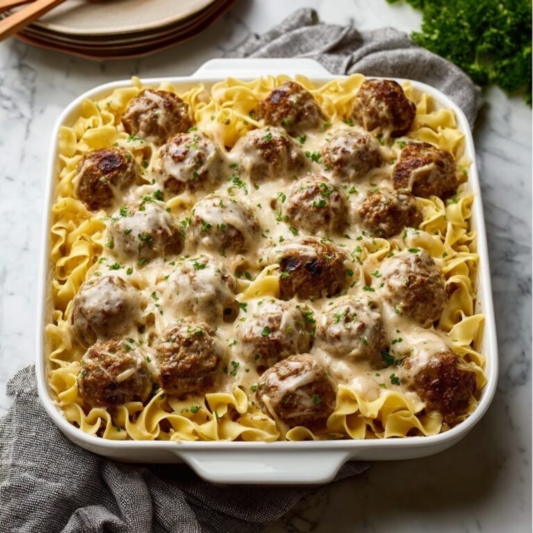 Swedish Meatball Pasta Recipe