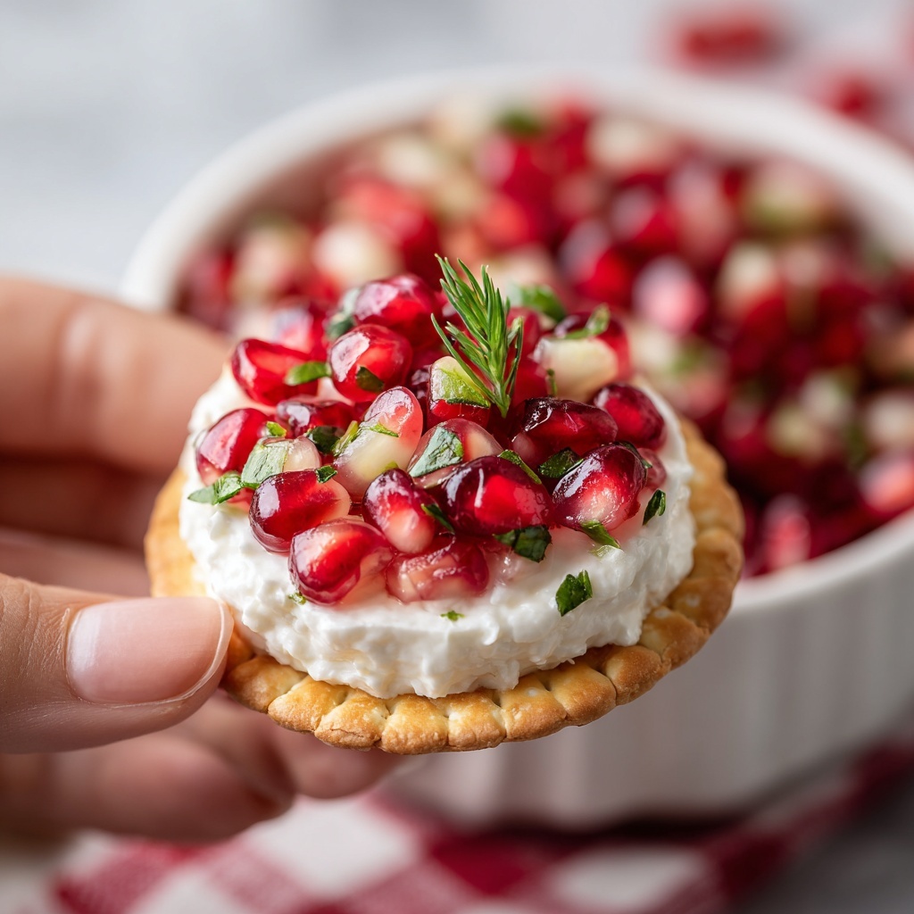 Holiday Cranberry JalapeƱo Cream Cheese Dip Recipe - Recipe Image