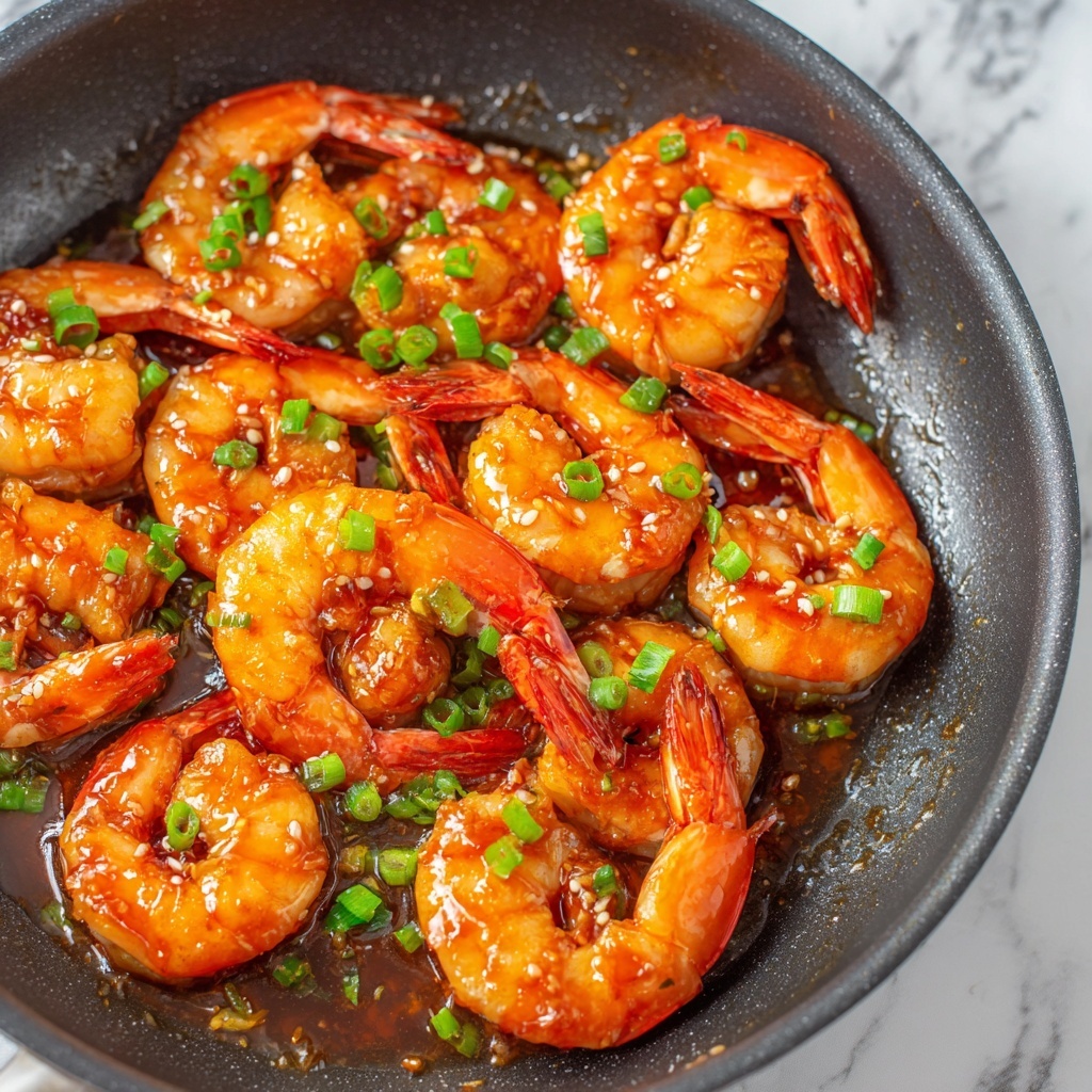 Sweet and Spicy Gochujang Shrimp Recipe - Recipe Image