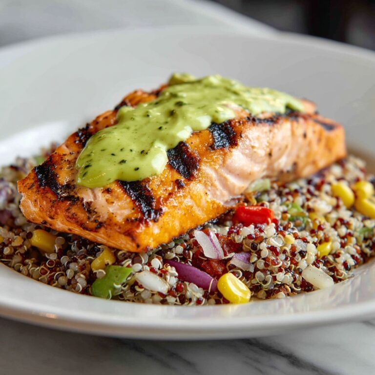 Grilled Salmon with Quinoa Salad Recipe
