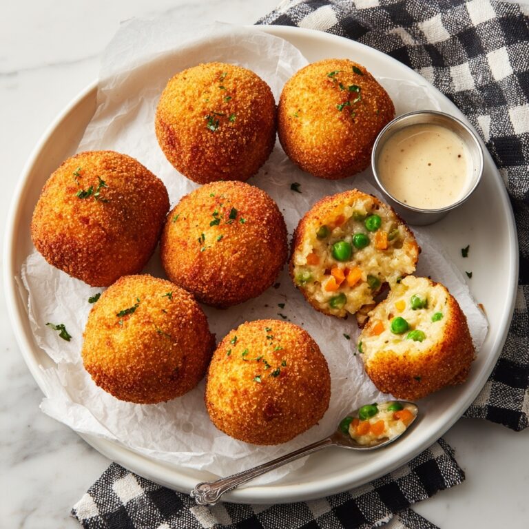 Chicken Pot Pie Croquettes Recipe