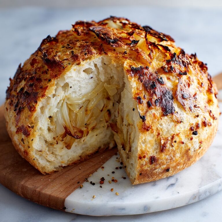Caramelized Onion & Gouda Sourdough Recipe