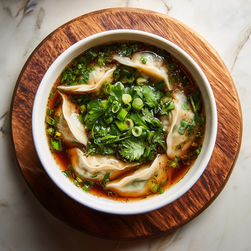 Homemade Wonton Soup Recipe - Recipe Image