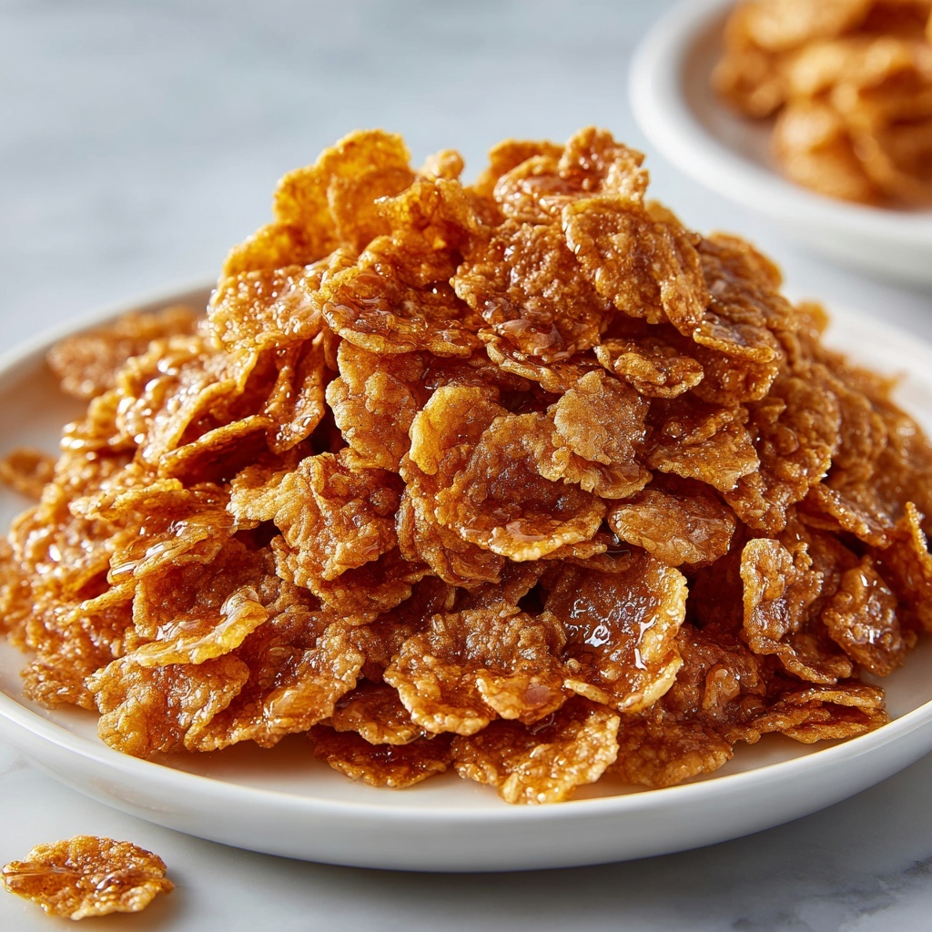 Cornflake Peanut Butter Cookies (No Bake) Recipe - Recipe Image