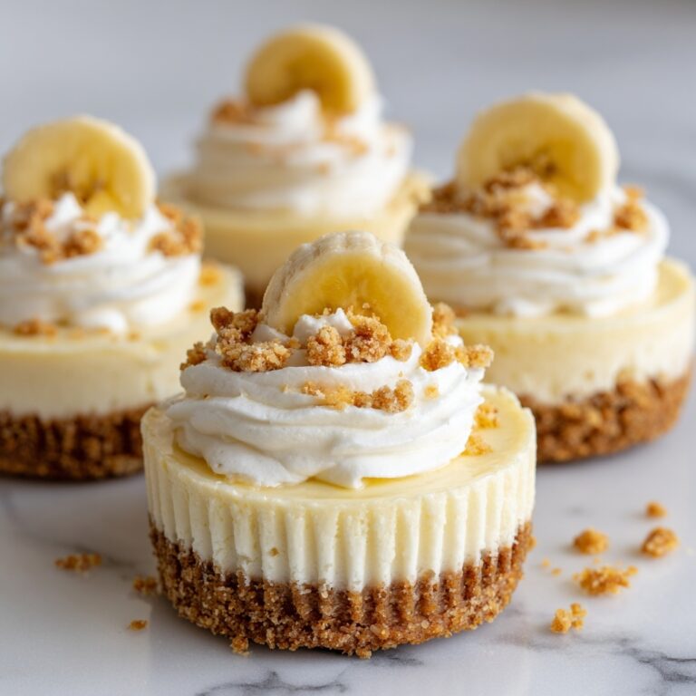 Mini Banana Pudding Cheesecakes Recipe