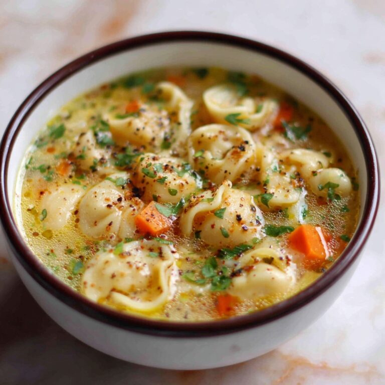 Pastina Soup with Egg and Parmesan Recipe