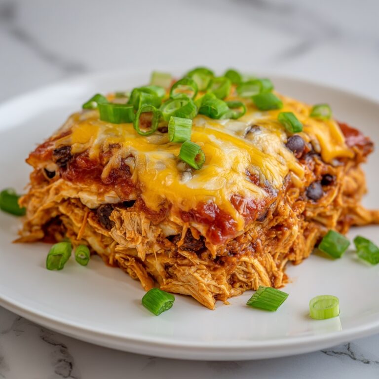 Healthy Chicken Taco Casserole Recipe