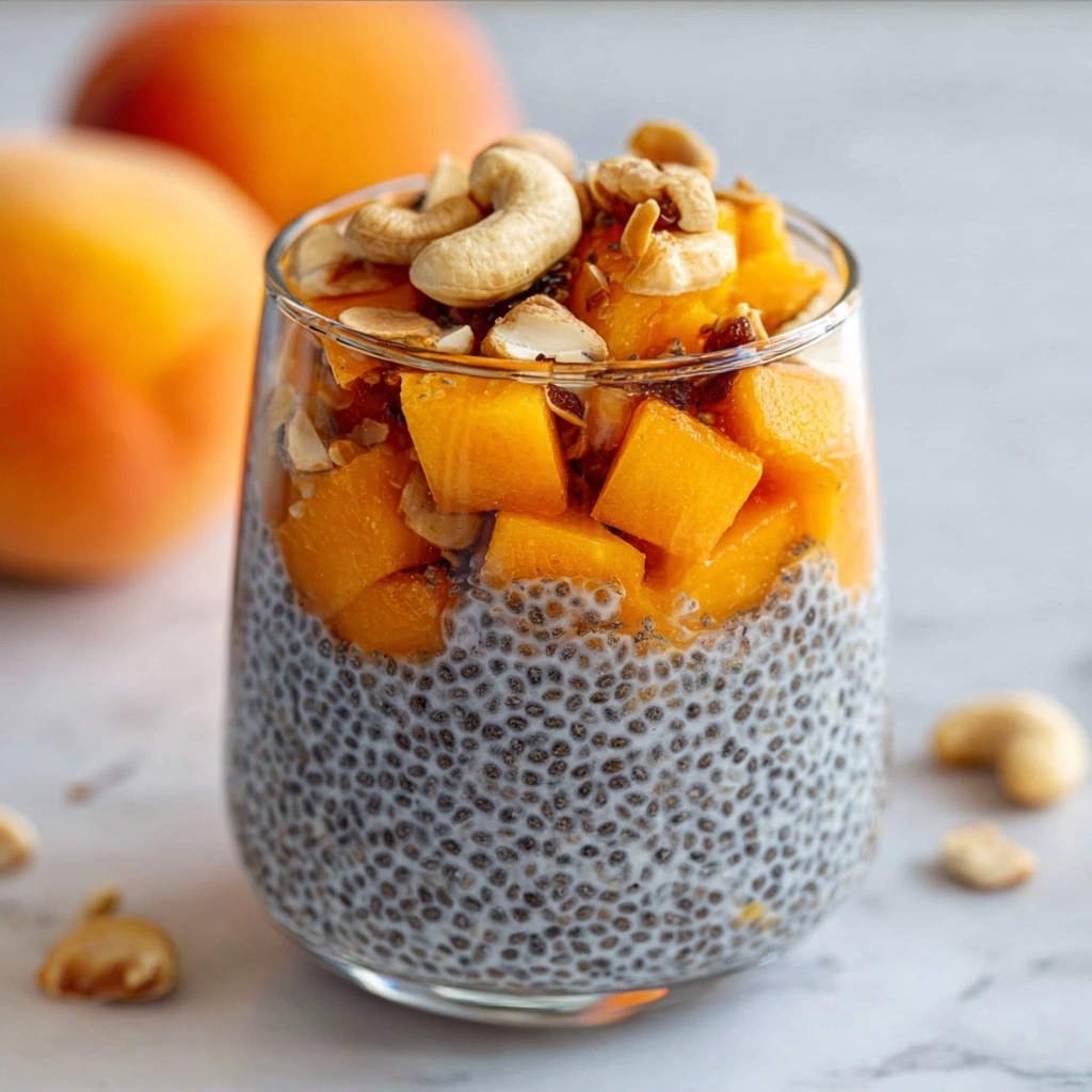 Great Peach Chia Pudding Recipe - Recipe Image