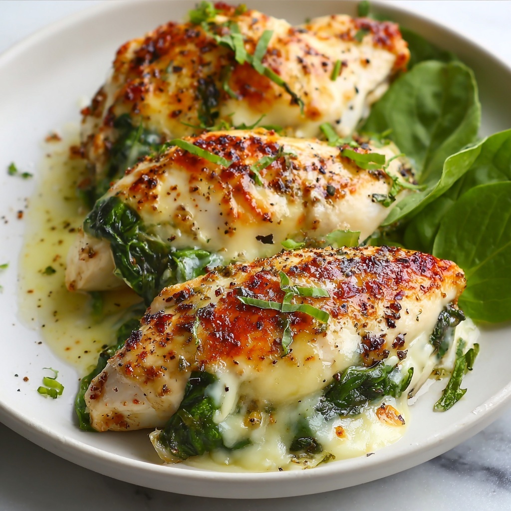 Creamy Chicken and Spinach Casserole Recipe - Recipe Image