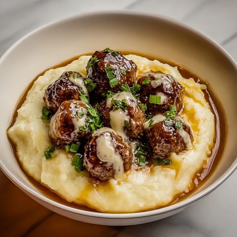 Crock Pot French Onion Meatballs Recipe