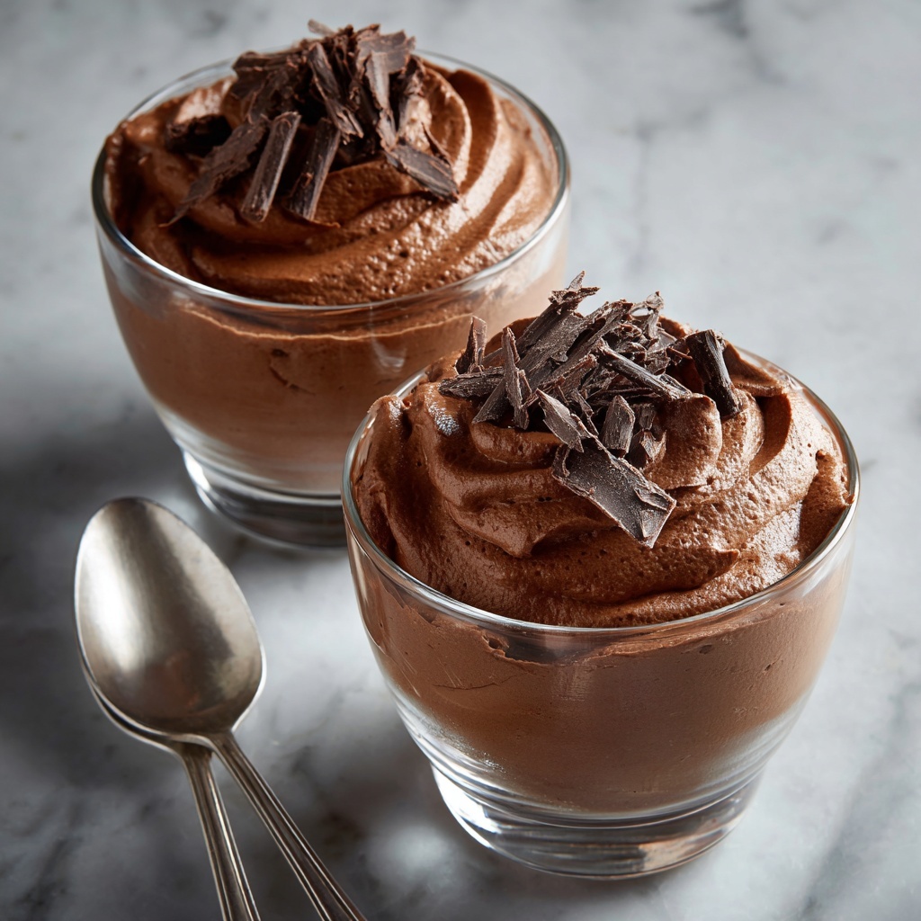 Keto Chocolate Mousse Recipe - Recipe Image