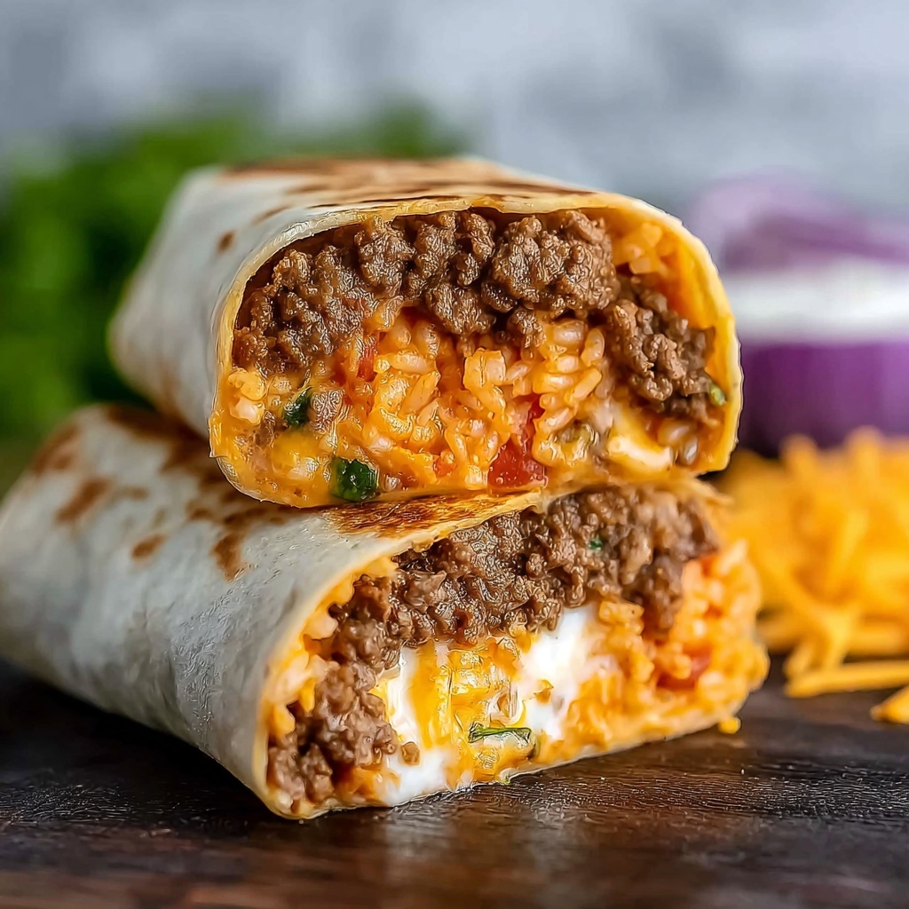 Taco Bell Beefy Melt Burrito Recipe - Recipe Image