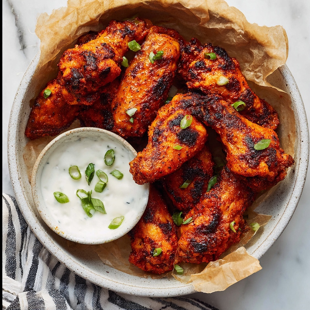 Crispy Baked Chicken Wings with Your Favorite Sauce Recipe - Recipe Image