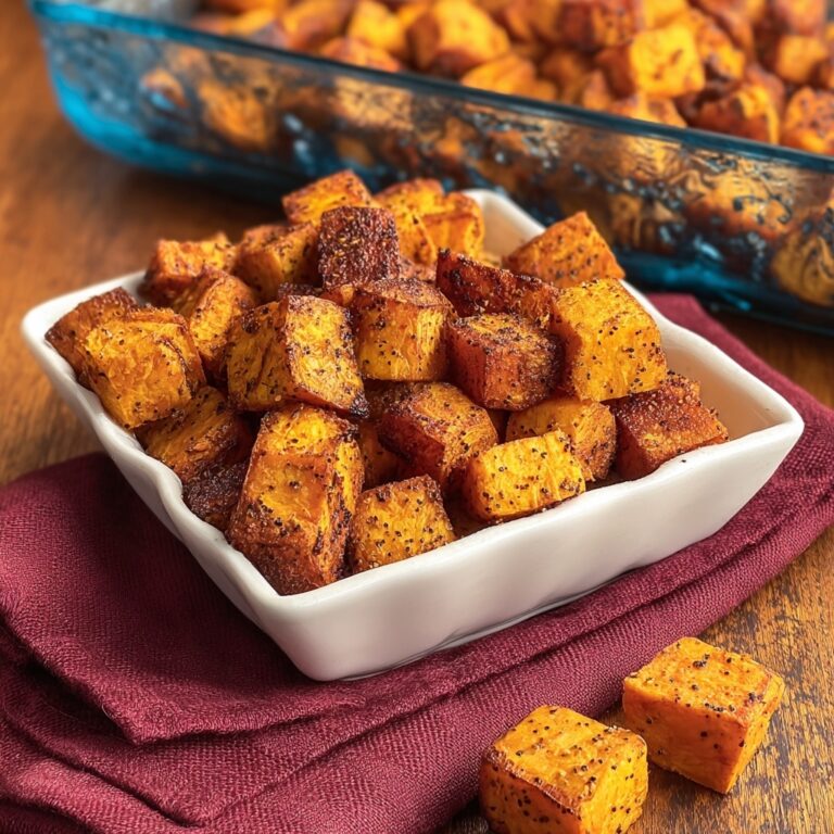 Easy Roasted Sweet Potato Bites Recipe
