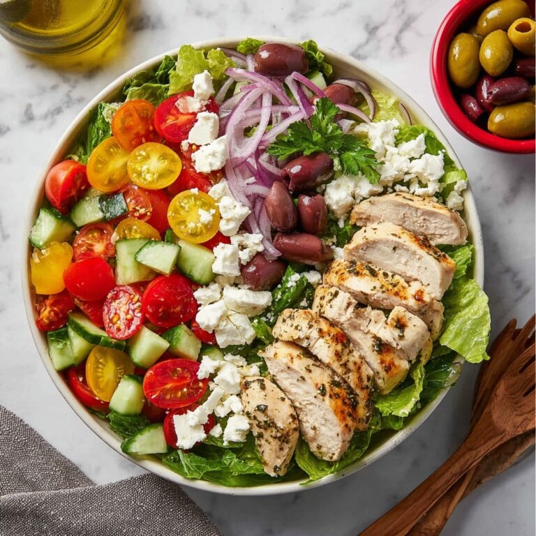 Healthy Greek Chicken Salad Recipe