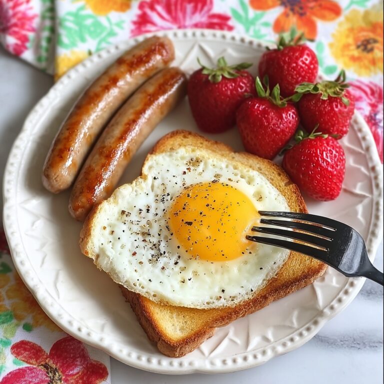 Air Fryer Egg Toast Recipe