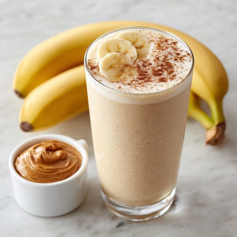 Peanut Butter Banana Smoothie Recipe