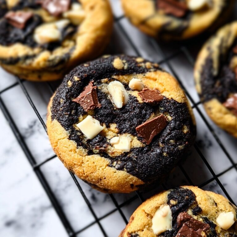 Toasted Milk Marble Cookies Recipe