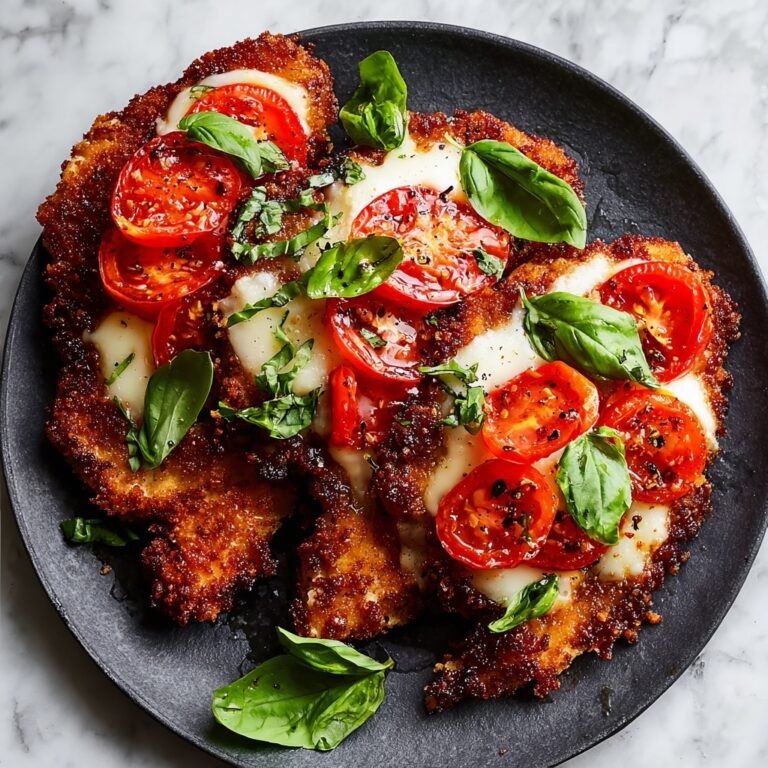 Crispy Chicken Caprese Recipe