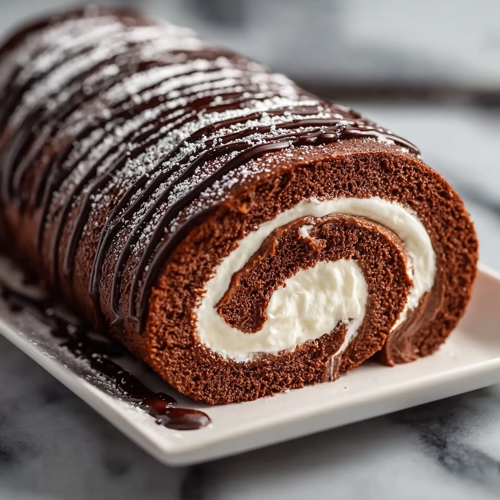 Choco Swiss Roll Delight Recipe - Recipe Image